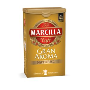 MARCILLA café molido natural gran aroma paquete 250 gr