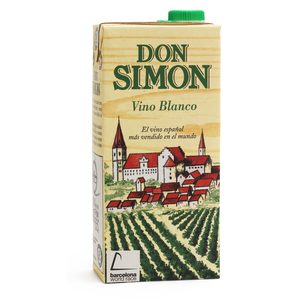 DON SIMON vino blanco envase 1 lt