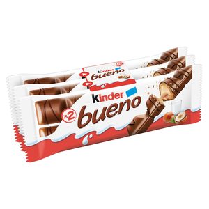 KINDER Bueno chocolate pack 3 unidades envase 129 gr