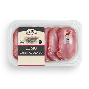 SELECCIÓN DE DIA lomo extra adobado bandeja 300 gr