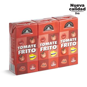 DIA VEGECAMPO tomate frito pack 3 unidades 390 gr