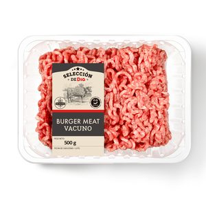 SELECCIÓN DE DIA preparado de carne picada de vacuno bandeja 500 gr