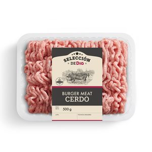 SELECCIÓN DE DIA preparado de carne picada de cerdo bandeja 500 gr